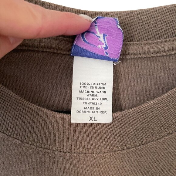 Vintage Life Is Full Of Important Choices Cigars Graphic T-Shirt Brown Size XL - Picture 8 of 9